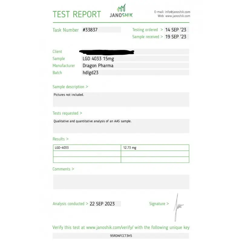 LGD 4033 Lab Test Sept 2023
