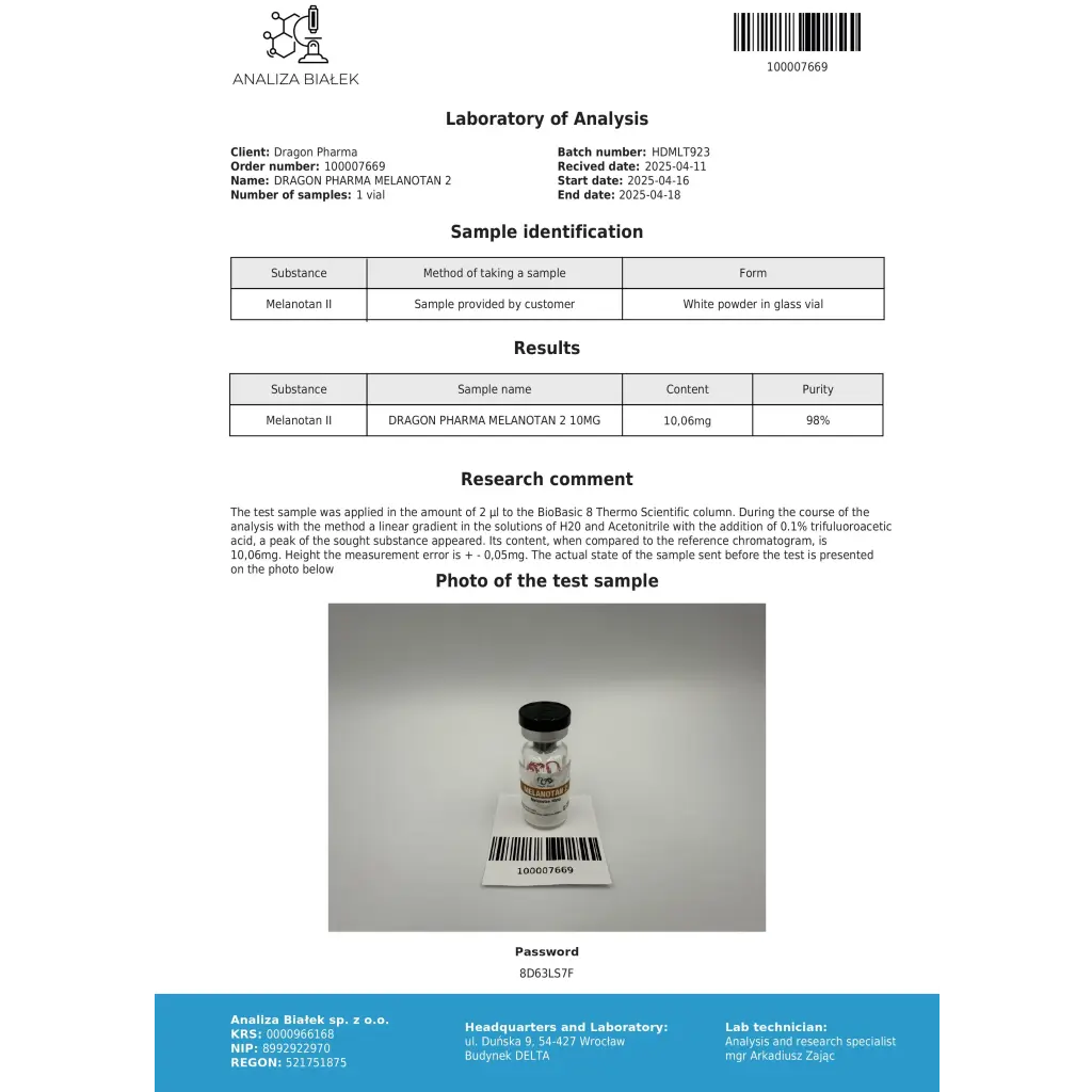 Melanotan 2 10mg for sale